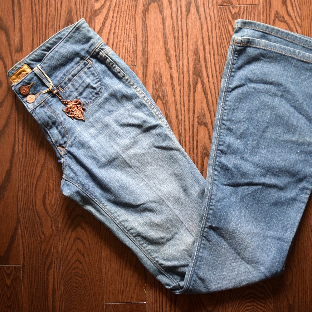 J & Company Denim Flare Jeans Size 27 NWT
